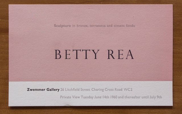 Betty Rea | Henry Moore Foundation
