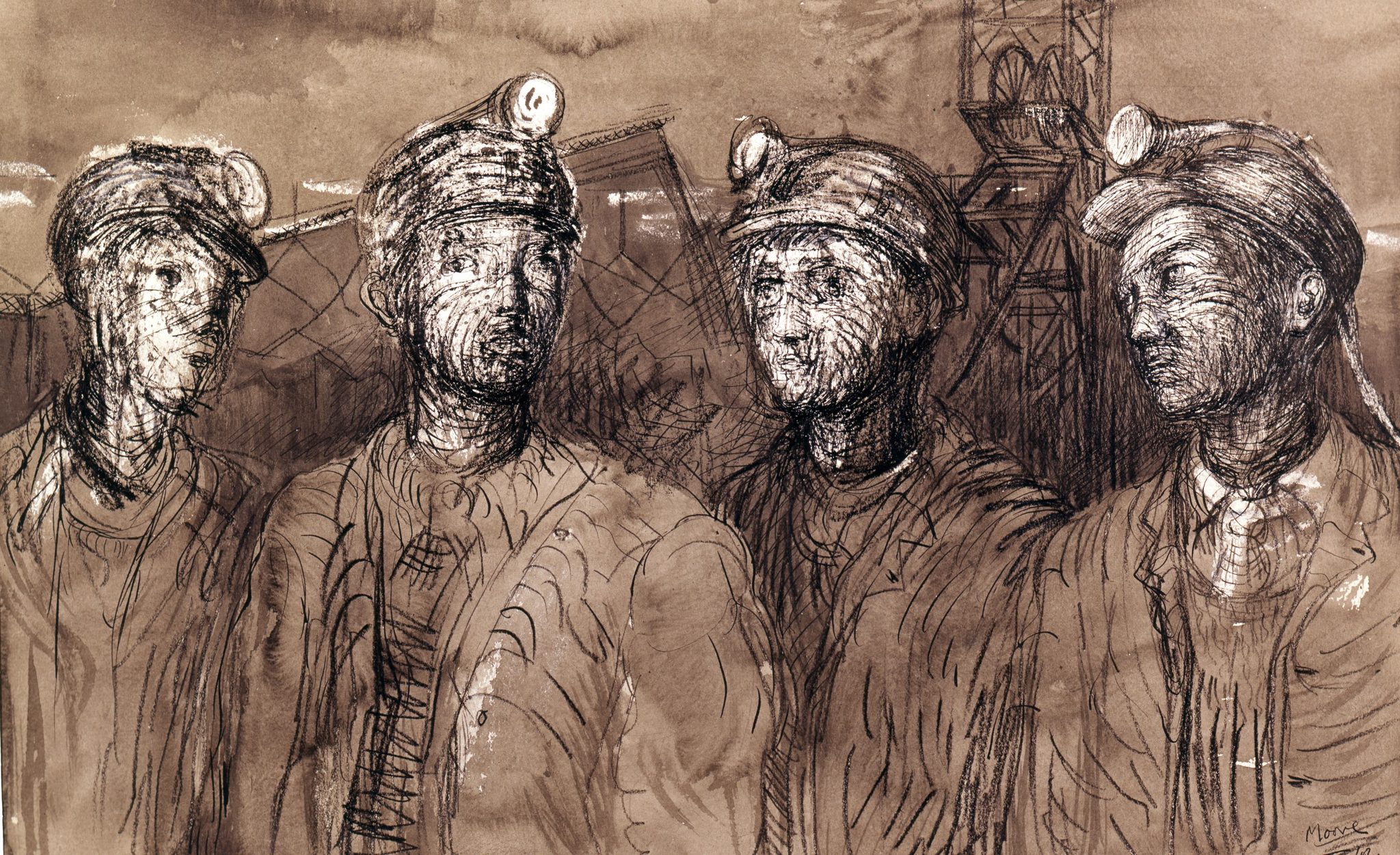 Henry Moore Drawing In The Dark Henry Moore Foundation henry-moore-drawing-in-the-dark-henry-moore-foundation